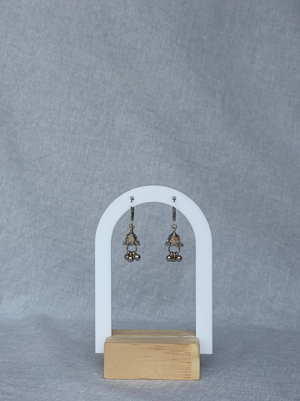 Silver mini jhumki