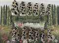 Cheetah print nails