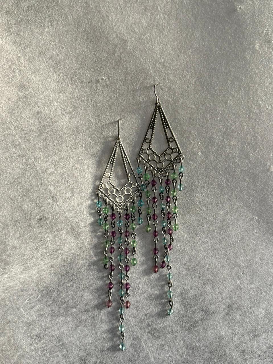 Sun catcher earrings