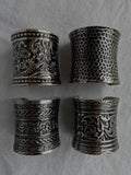 Vintage silver half cuff